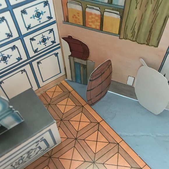 The Doll's House A Reproduction of the Antique Pop-up Book Lothar Meggendorfer - Picture 9 of 11